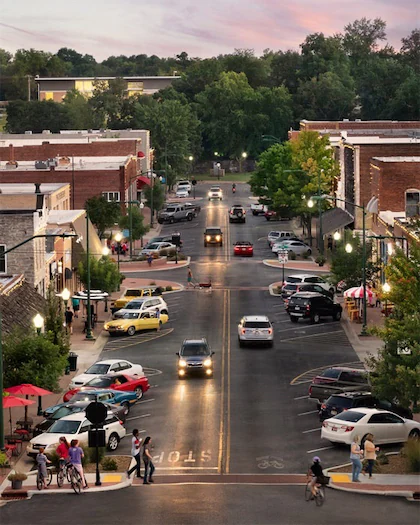 downtown siloam springs.